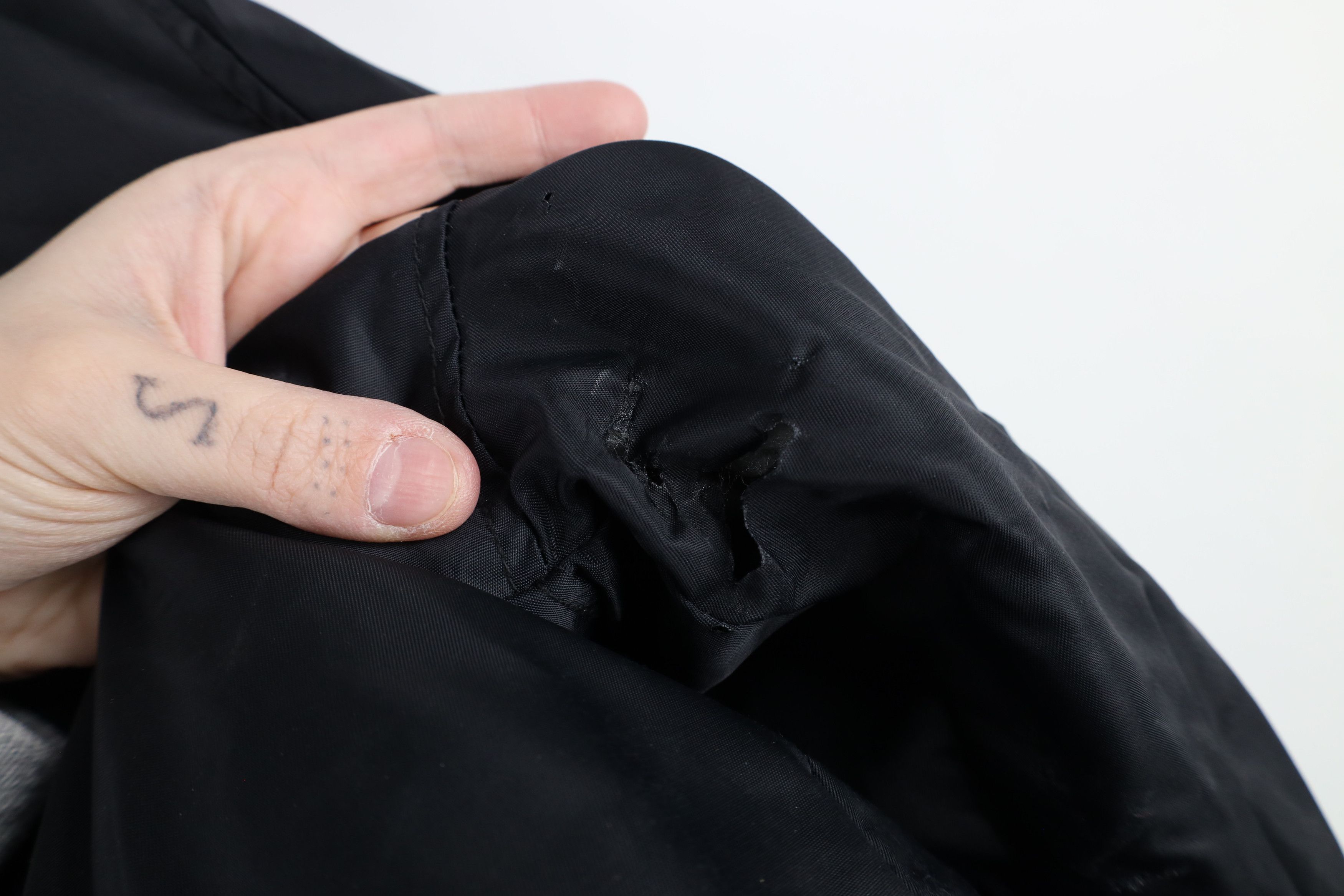 Southpole × Vintage Vintage 90s Y2K Southpole Military Bomber Jacket Black Size US L / EU 52-54 / 3 - 7 Thumbnail