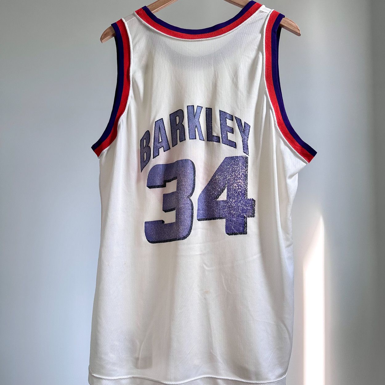 Vintage 90' Phoenix Suns Jersey : No.34 Barkley size XL Size US XL / EU 56 / 4 - 2 Thumbnail