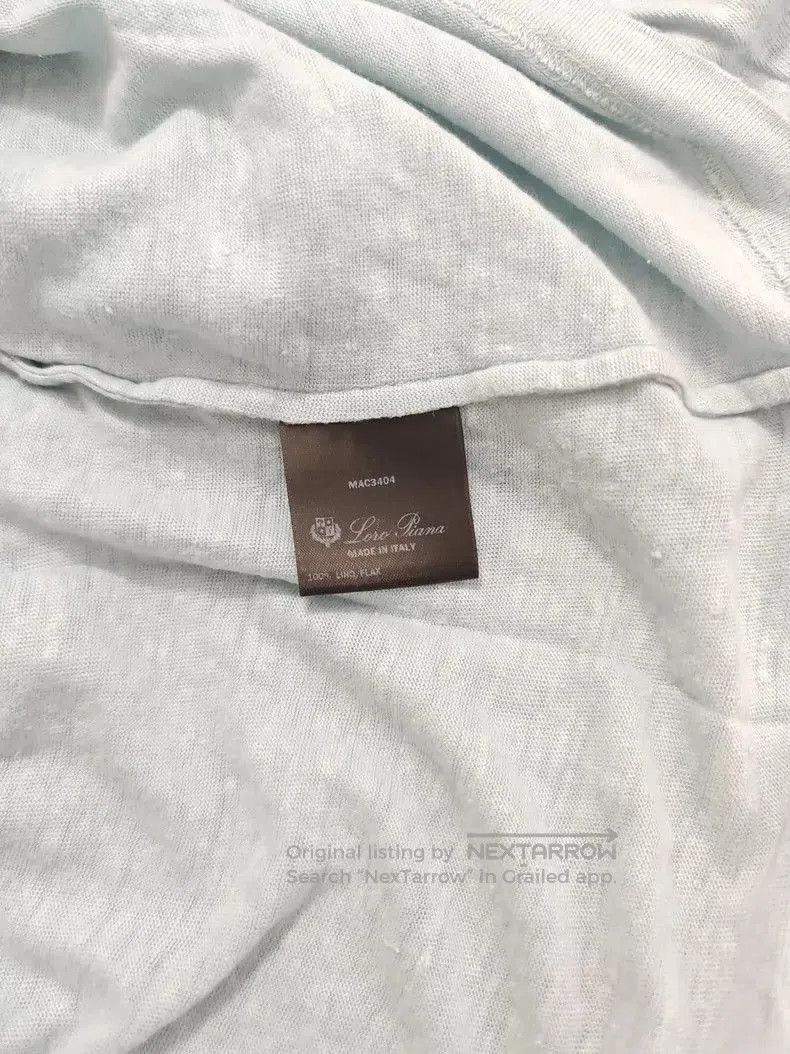 Loro Piana Loro Piana Men's Short Sleeve Polo Shirt. Size US L / EU 52-54 / 3 - 4 Thumbnail