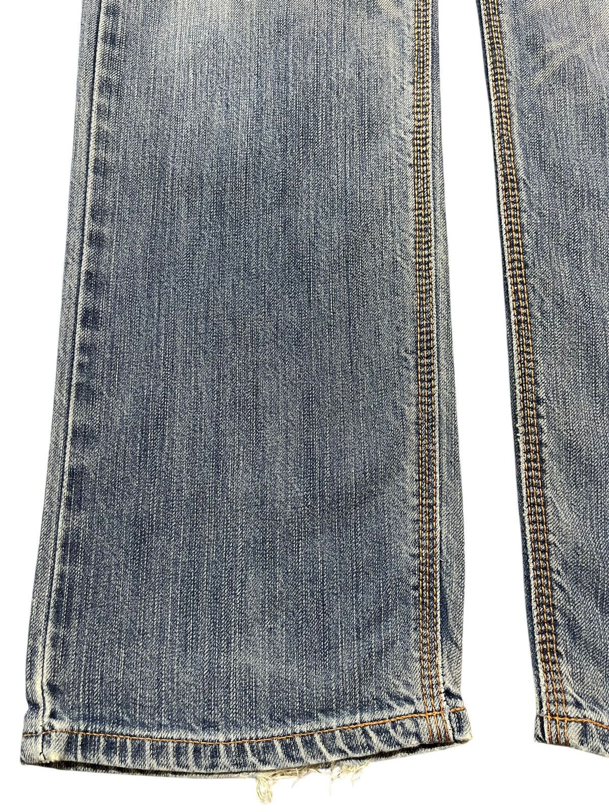 Edwin Vintage Edwin Blue Faded Wash Distressed Style Jeans Size US 30 / EU 46 - 7 Thumbnail