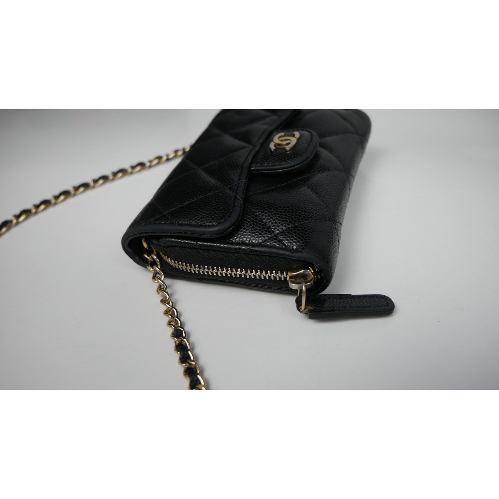 Chanel Chanel Black Caviar Leather Micro Bag Size ONE SIZE - 7 Thumbnail