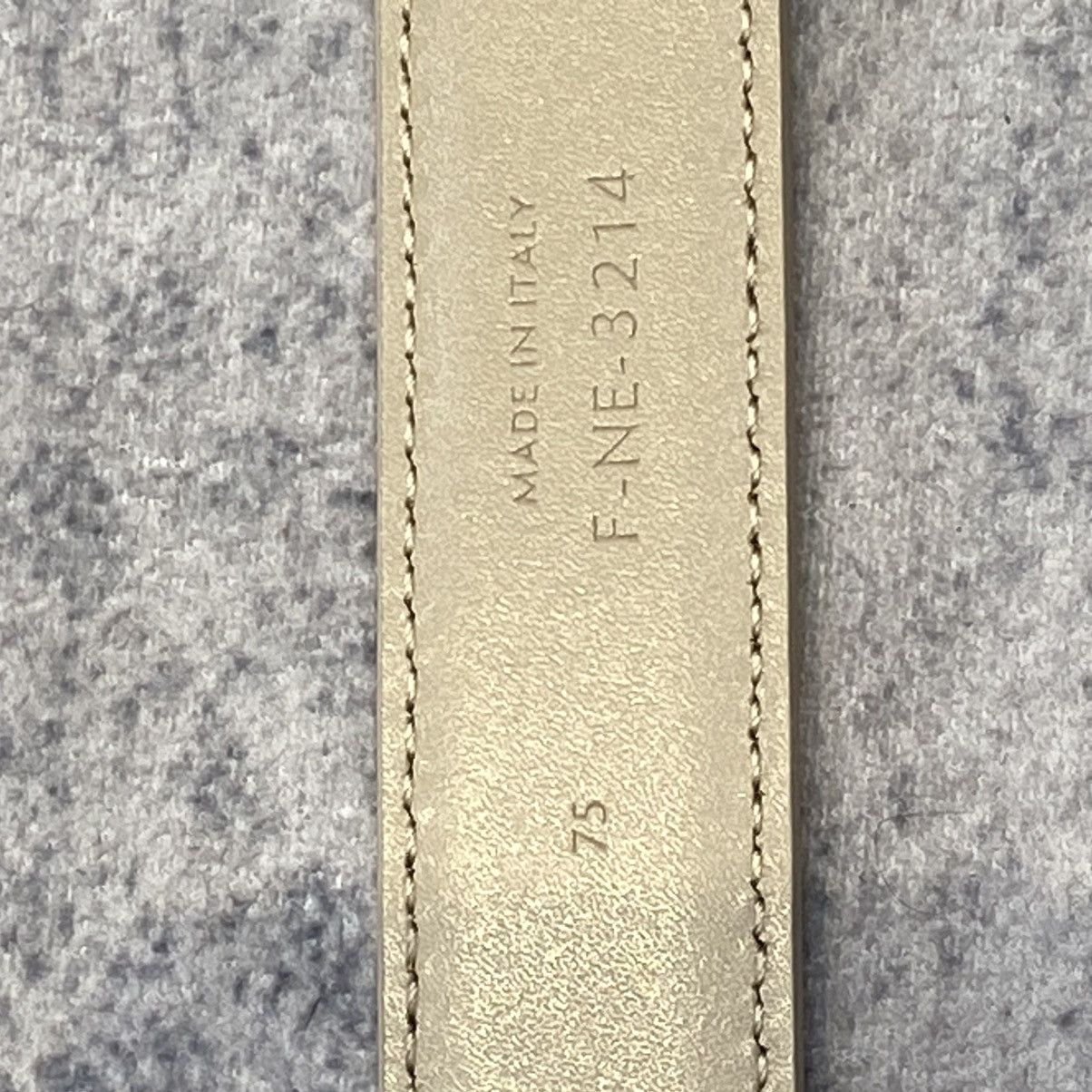 Celine CELINE Medium Triomphe Belt In Taurillon Leather Size ONE SIZE - 6 Thumbnail