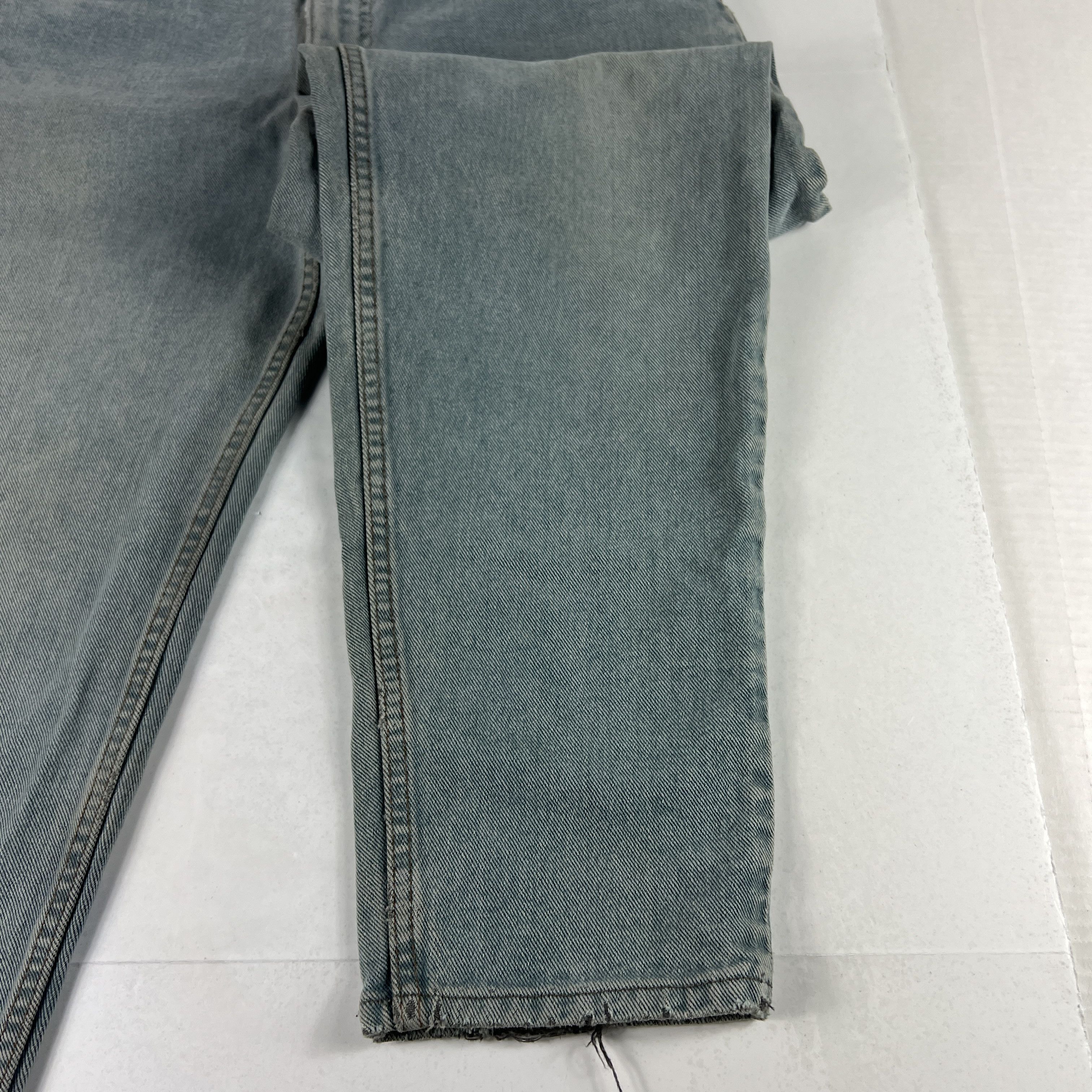 Levi's × Vintage VTG Levi's Jeans 560 Loose Fit Tapered Green Faded Denim Size US 33 - 7 Thumbnail