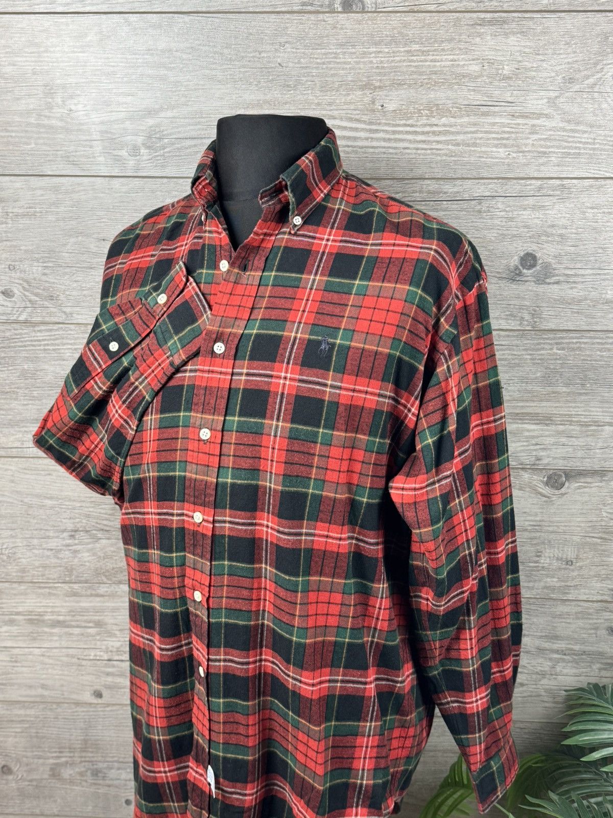 Polo Ralph Lauren POLO RALPH LAUREN Flannel shirt with long sleeves size M Size US M / EU 48-50 / 2 - 3 Thumbnail