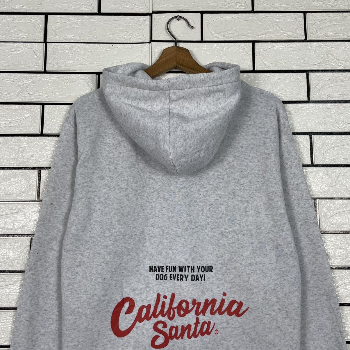 Japanese Brand California Santa Big Print Hoodie Size US M / EU 48-50 / 2 - 8 Thumbnail