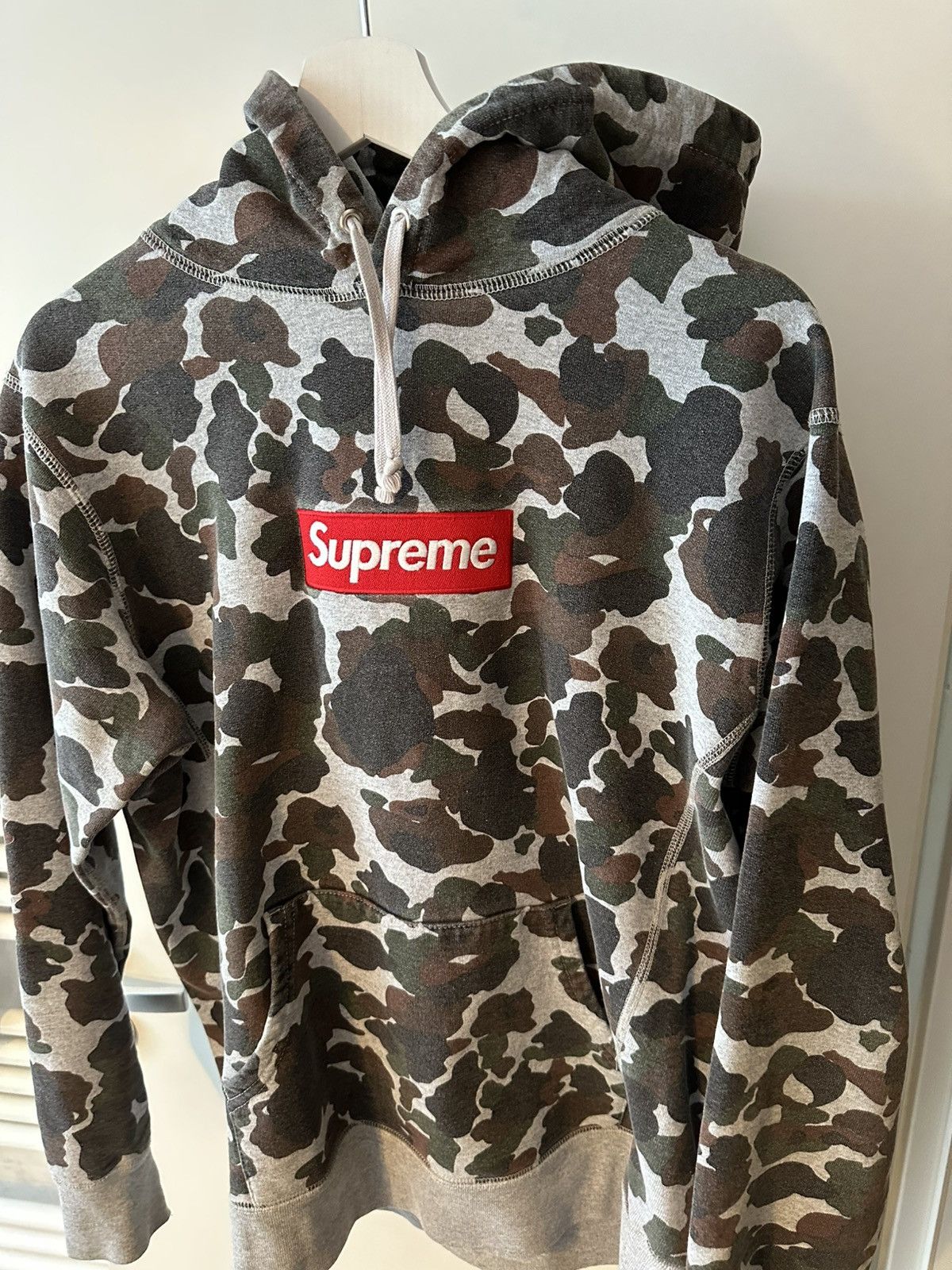Supreme Supreme Duck Camo Box Logo Hoodie Size US M / EU 48-50 / 2 - 7 Thumbnail