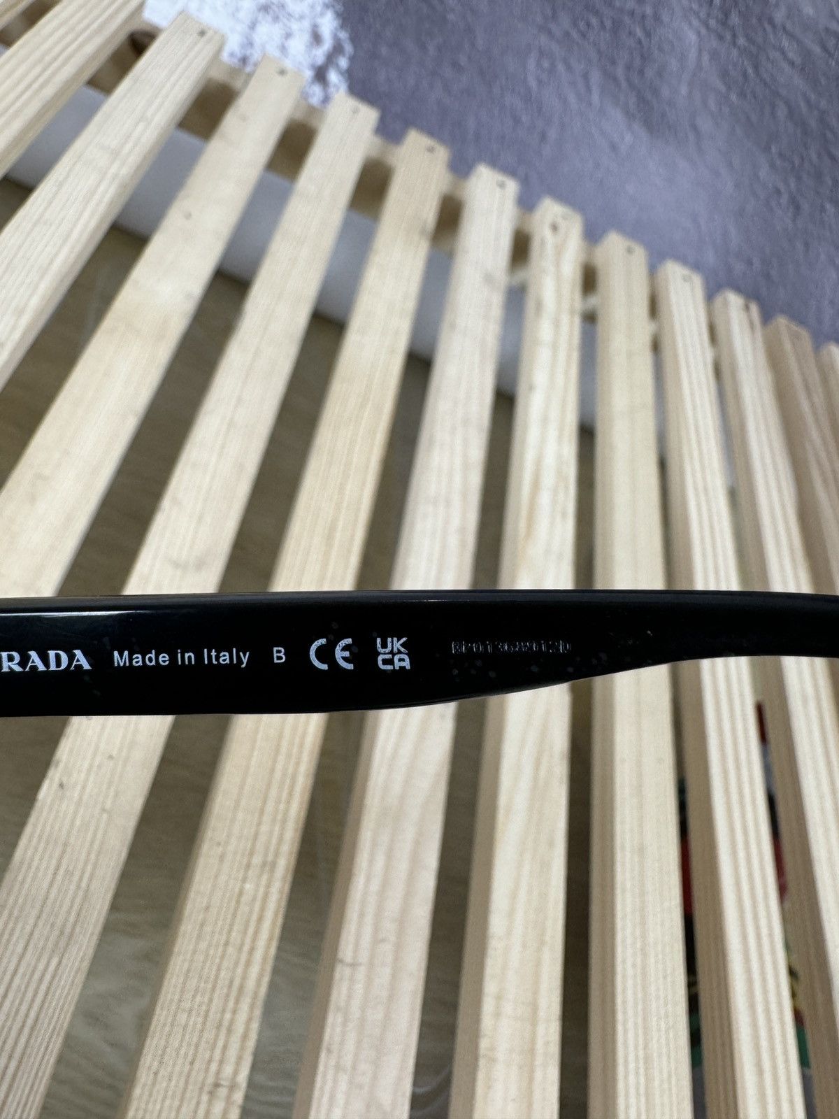 Prada PRADA Milano Eyeglasses VPR05W 389-1O1 53-19 Cat Eye Frame Size ONE SIZE - 8 Thumbnail