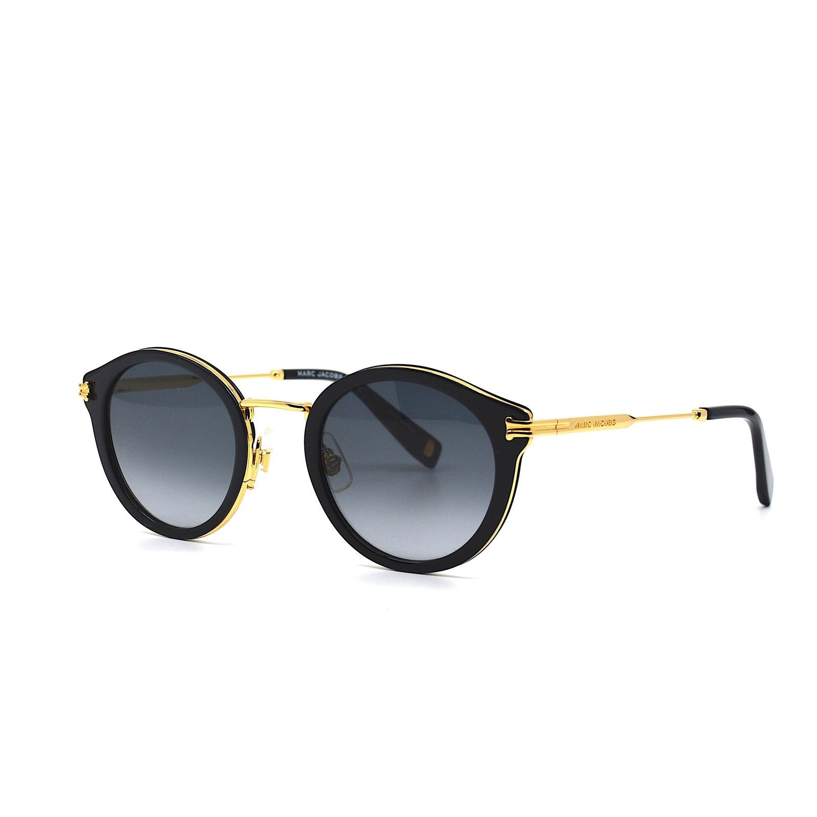Marc Jacobs NEW MARC JACOBS MJ1017/S BLACK/GOLD GREY SUNGLASSES Size ONE SIZE - 4 Thumbnail