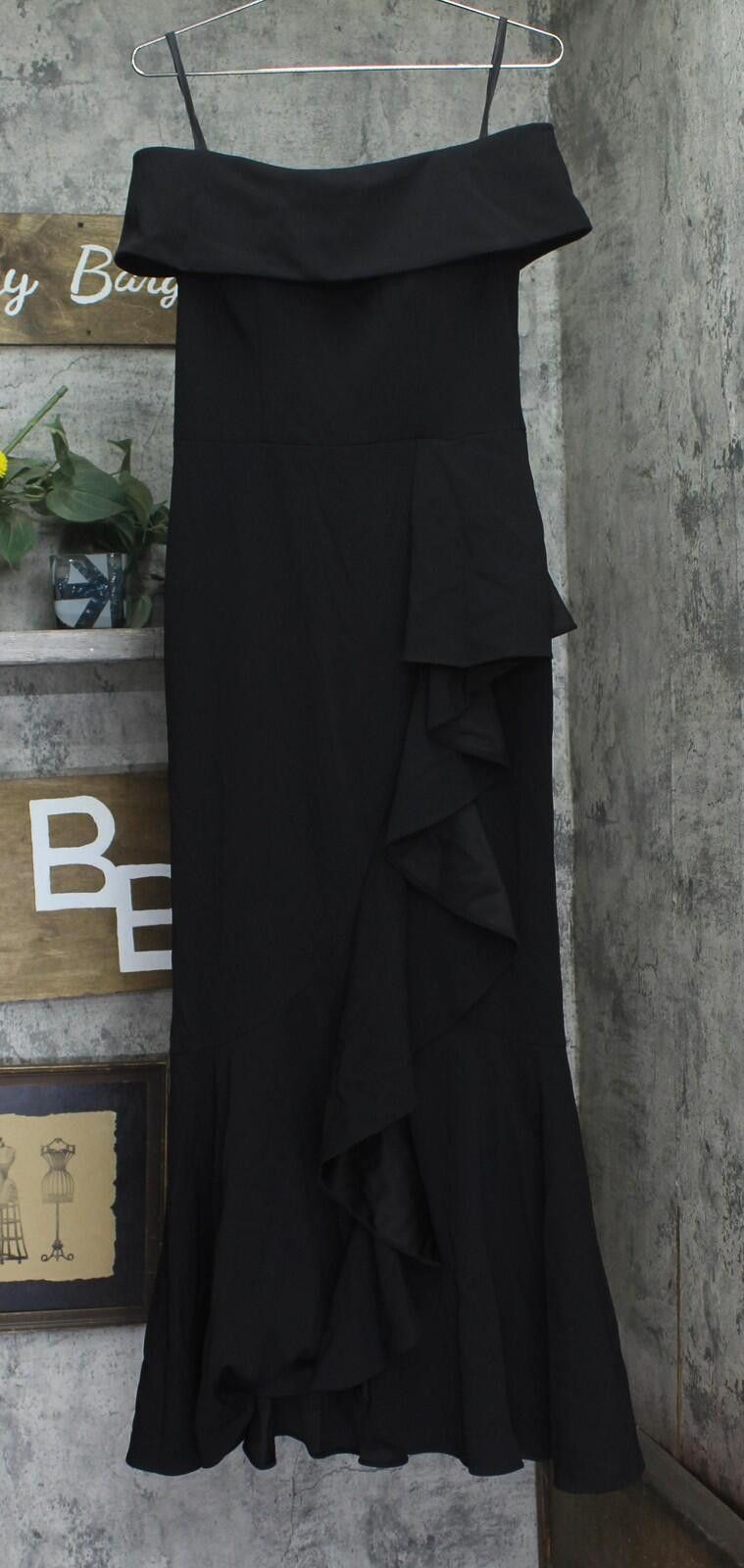 betsy and adam black mermaid dress Long Formal Dress: Betsy and Adam A26972 Black / 0