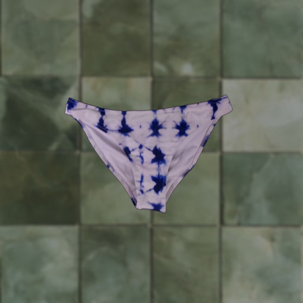Vintage Cupshe Bottom Womens Medium Blue Tropical Beach Pool Size 32" / US 10 / IT 46 - 1 Thumbnail