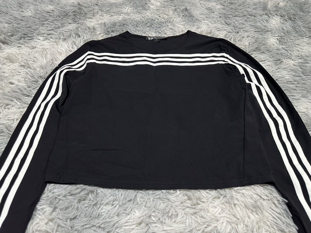 Adidas × Y-3 🔥Adidas Y-3 Yohji Yamamoto Cropped Ls Shirt Size US S / EU 44-46 / 1 - 6 Thumbnail
