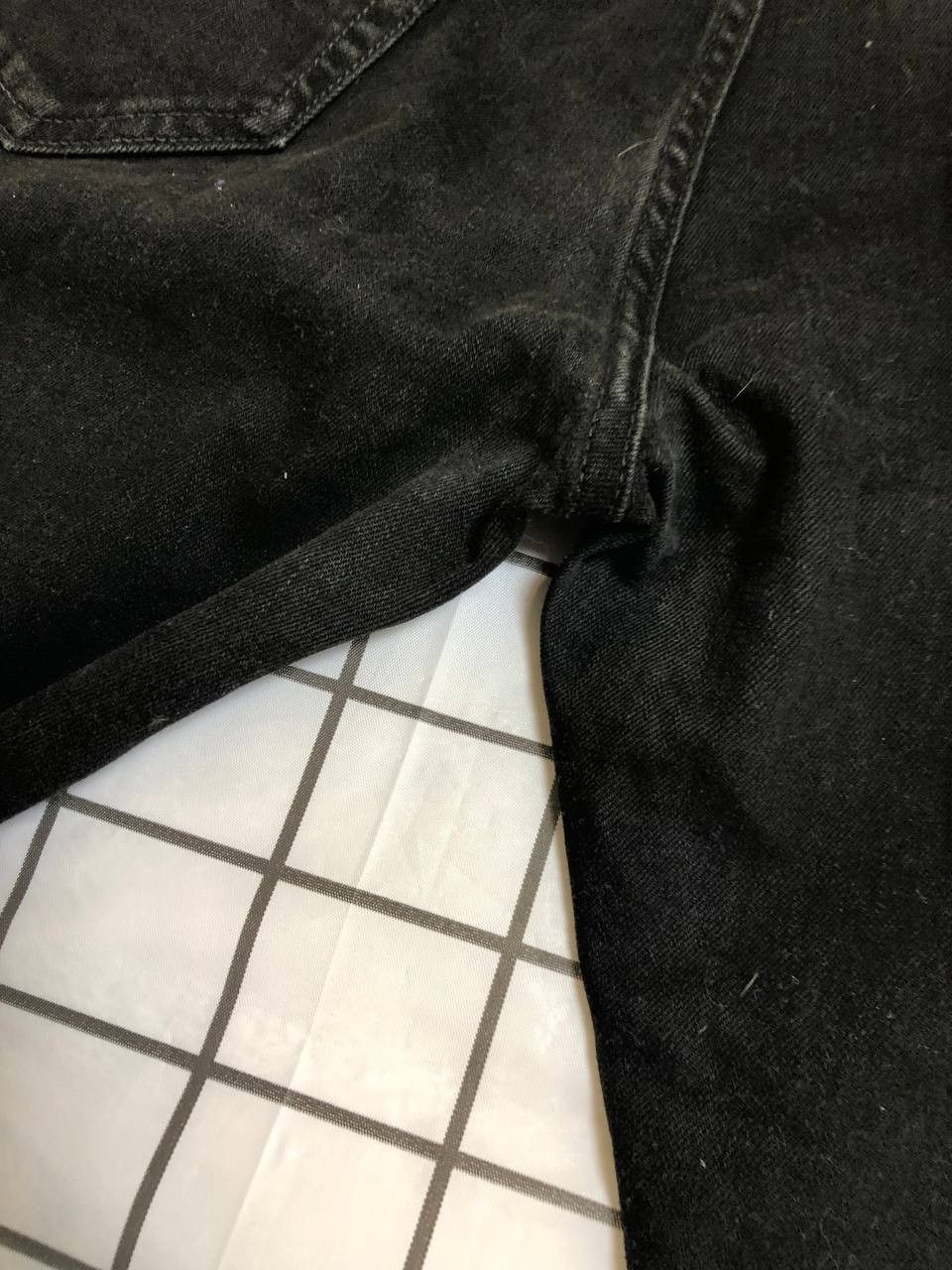 Levi's Mens LEVI STRAUSS 512 Black Stretch Denim Big E Jeans Size US 34 / EU 50 - 19 Thumbnail