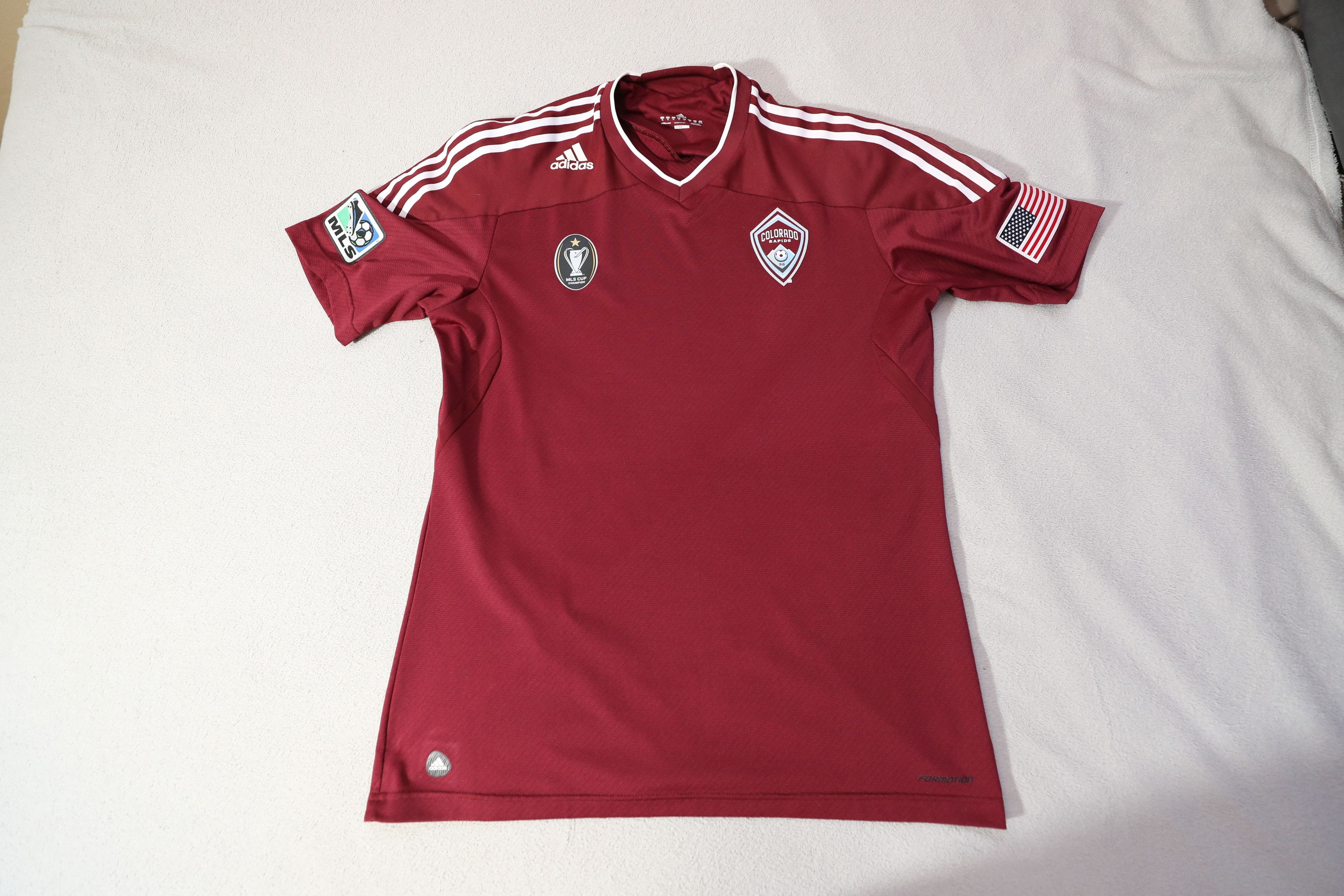 Adidas Colorado Rapids MLS Cup Champion Maroon Jersey (XL) Size US XL / EU 56 / 4 - 3 Thumbnail