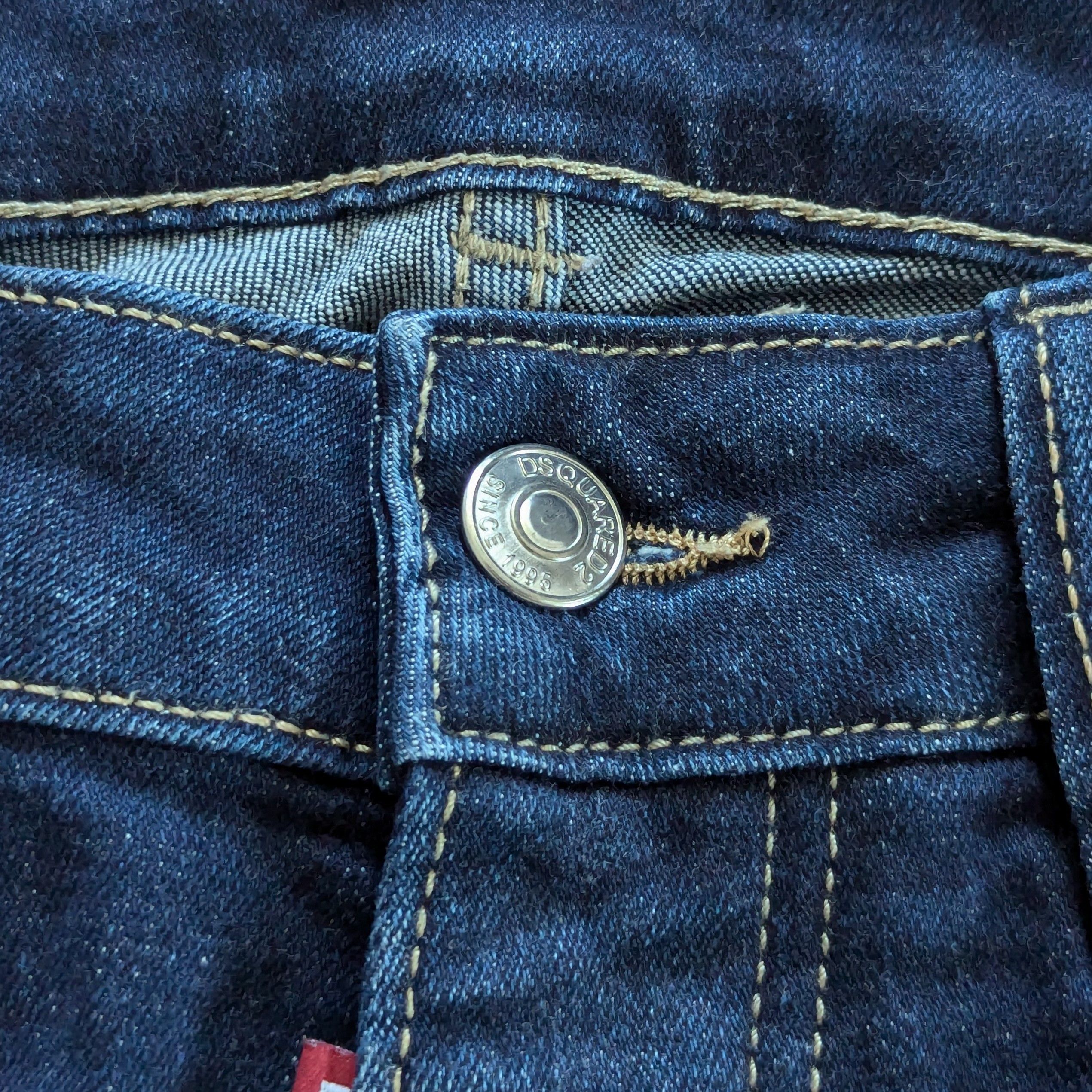 Dsquared2 Dsquared2 Blue Distressed Kenny Twist Men's Made In Italy Size US 28 / EU 44 - 3 Thumbnail