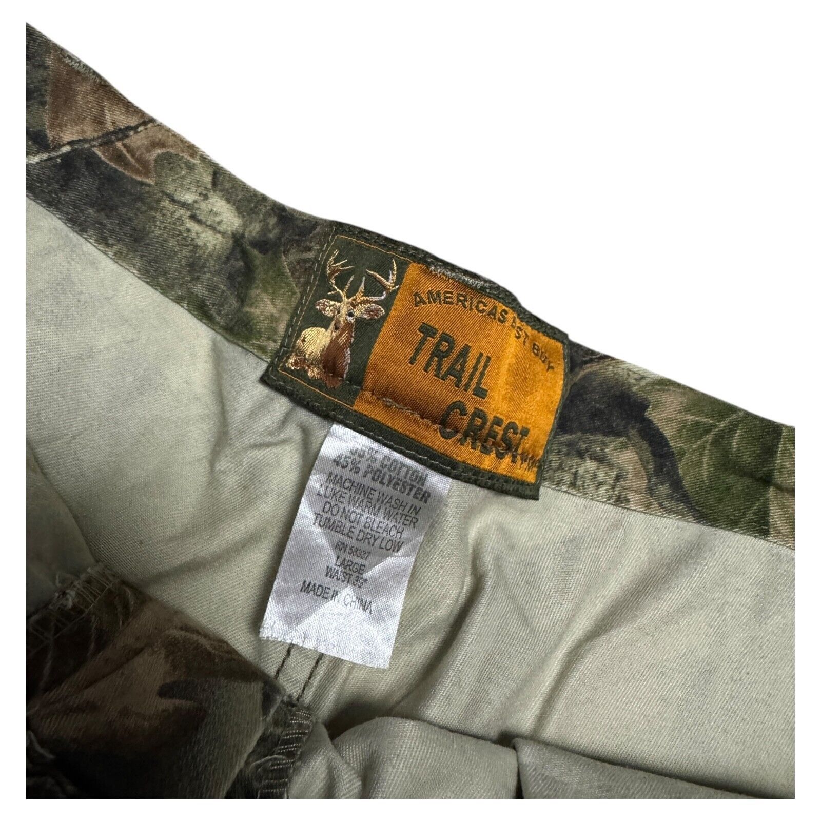 Other TRAIL CREST Tree Camo Forest Hunting CARGO Pants Large Size US 38 / EU 54 - 3 Thumbnail