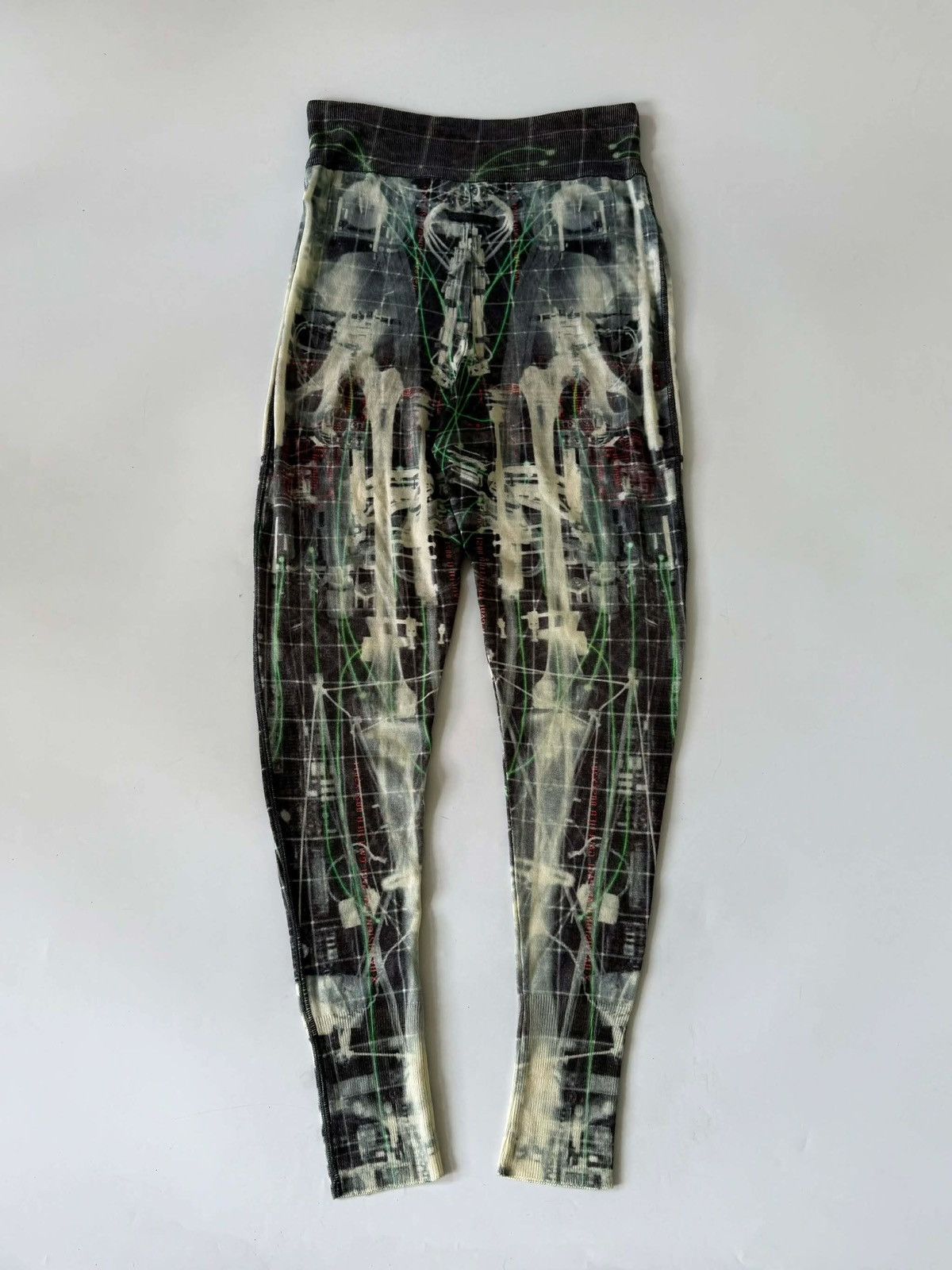 Jean Paul Gaultier Jean Paul Gaultier Squeletor-print Sweatpants Printed Size US 30 / EU 46 - 2 Thumbnail