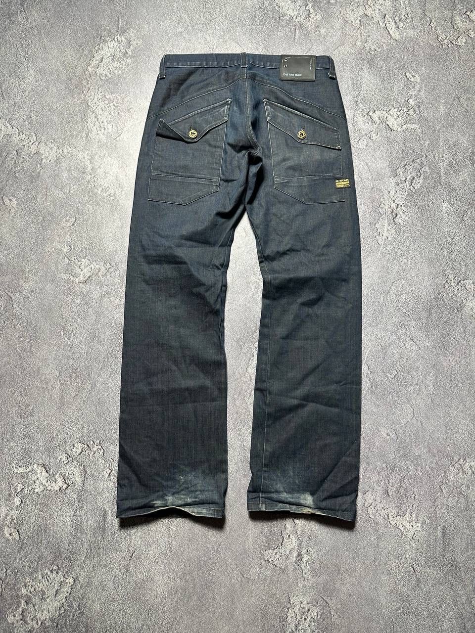 G-Star × Vintage G Star Raw Big Logo Denim Jeans Size US 32 / EU 48 - 2 Thumbnail