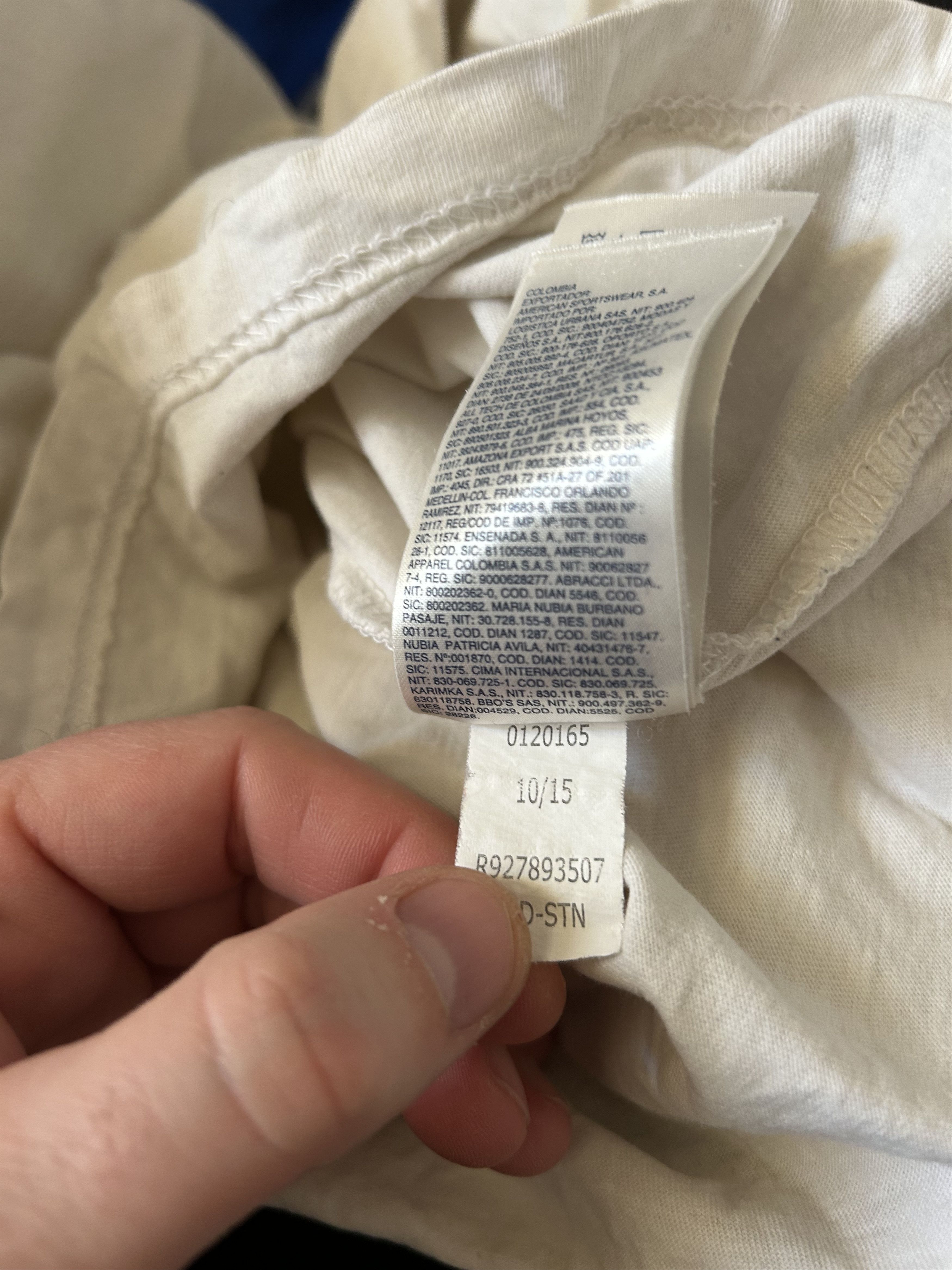 Tommy Hilfiger Men's white TOMMY HILFIGER T-shirt - M - SALE Size US M / EU 48-50 / 2 - 8 Thumbnail