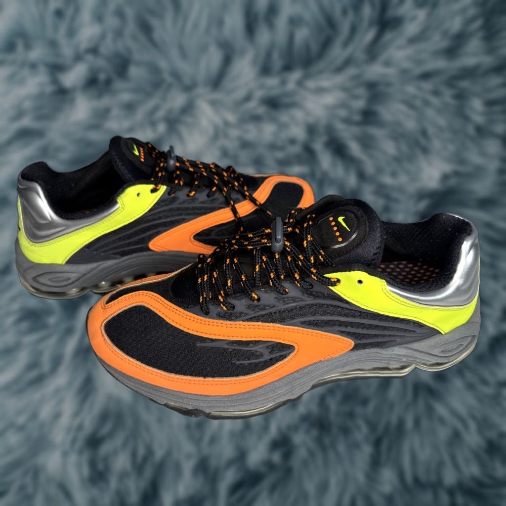 Nike Nike Air Tuned Max Sneaker Men sz 10.5 Black Total Orange Volt Neon 95 97 Green 10.5 Size US 11 / EU 44 - 1 Thumbnail