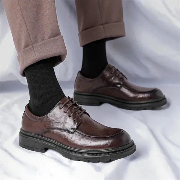 Leather Kobayashi x nji Classic Leather Oxford Shoes Size US 7.5 / EU 40-41 - 7 Thumbnail