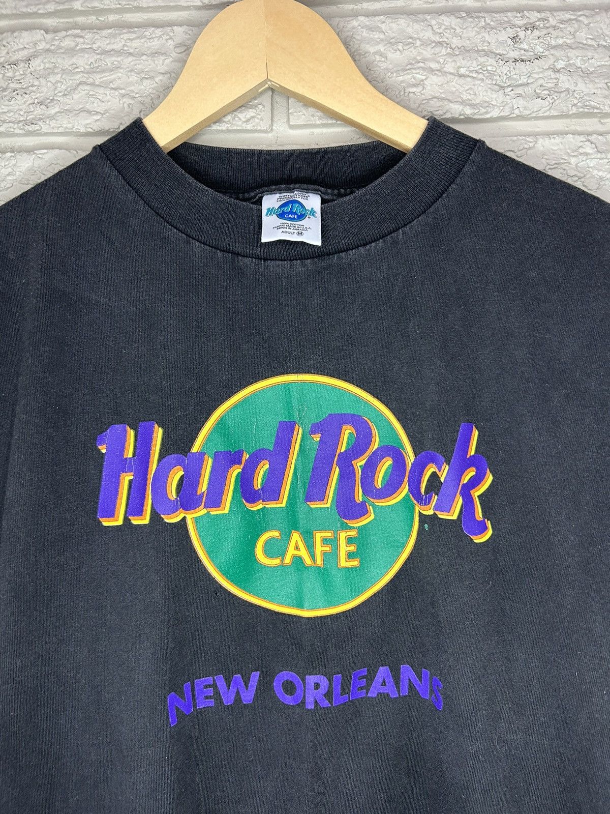 Hard Rock Cafe × Vintage Vintage 90s Hard Rock Cafe New Orleans T Shirt Size US M / EU 48-50 / 2 - 2 Thumbnail
