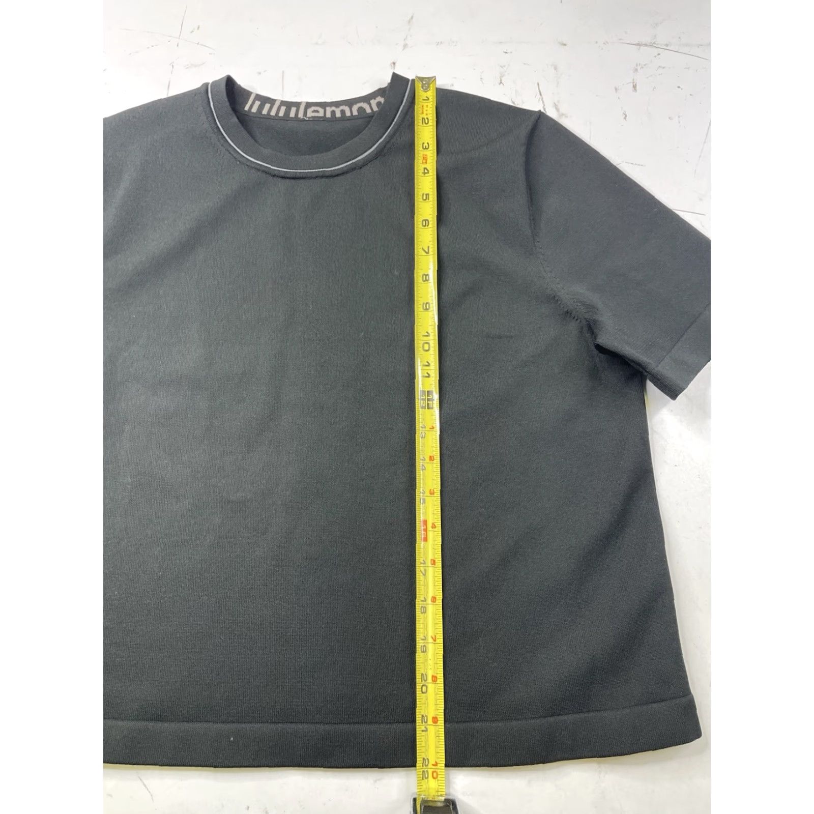 Lululemon Lululemon Boxy Knit T-Shirt Black Size Medium Regular Womens Size M / US 6-8 / IT 42-44 - 4 Thumbnail