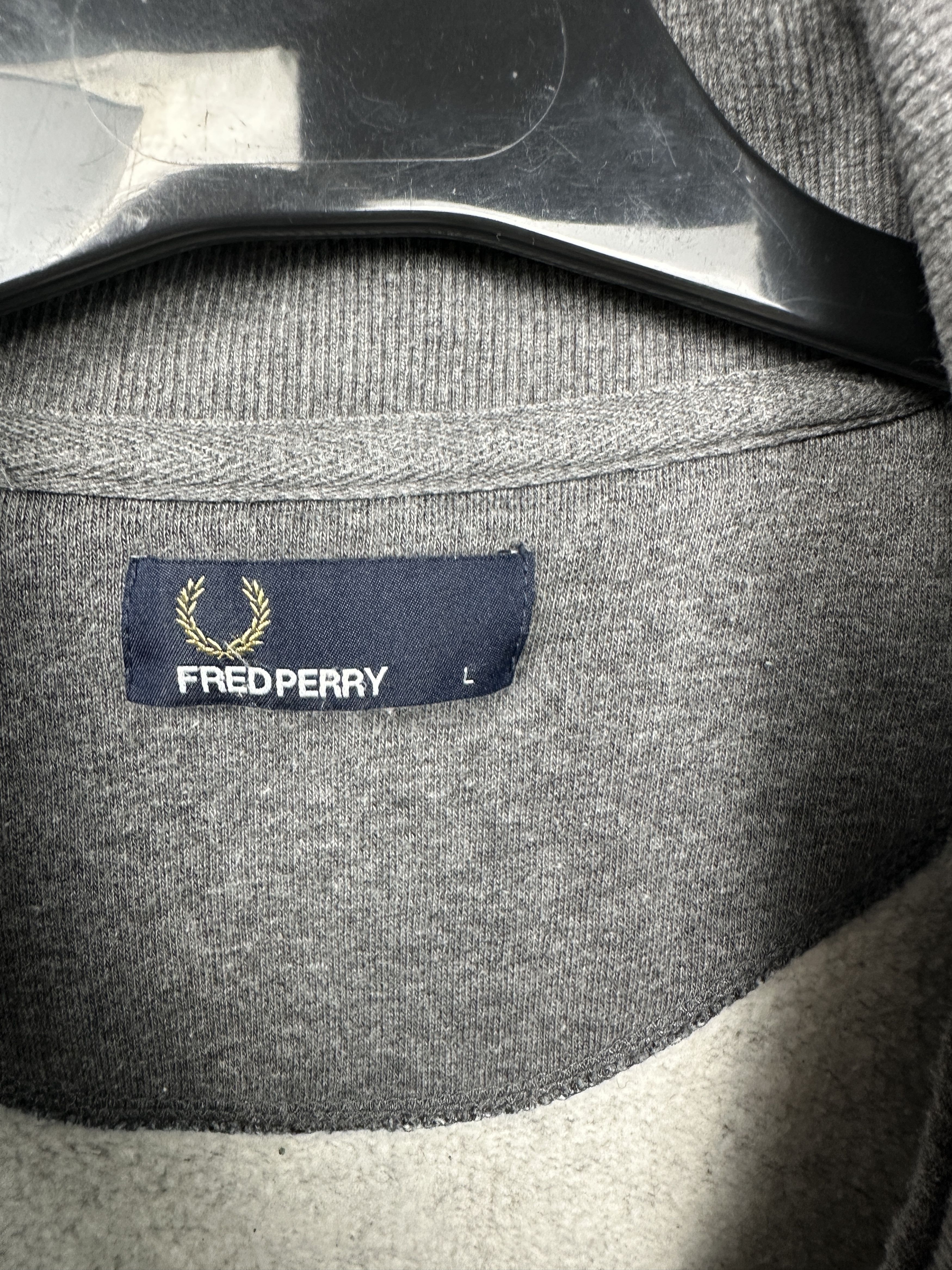 Fred Perry Fred Perry Vintage Mens Cardigan Sweater Size US L / EU 52-54 / 3 - 3 Thumbnail