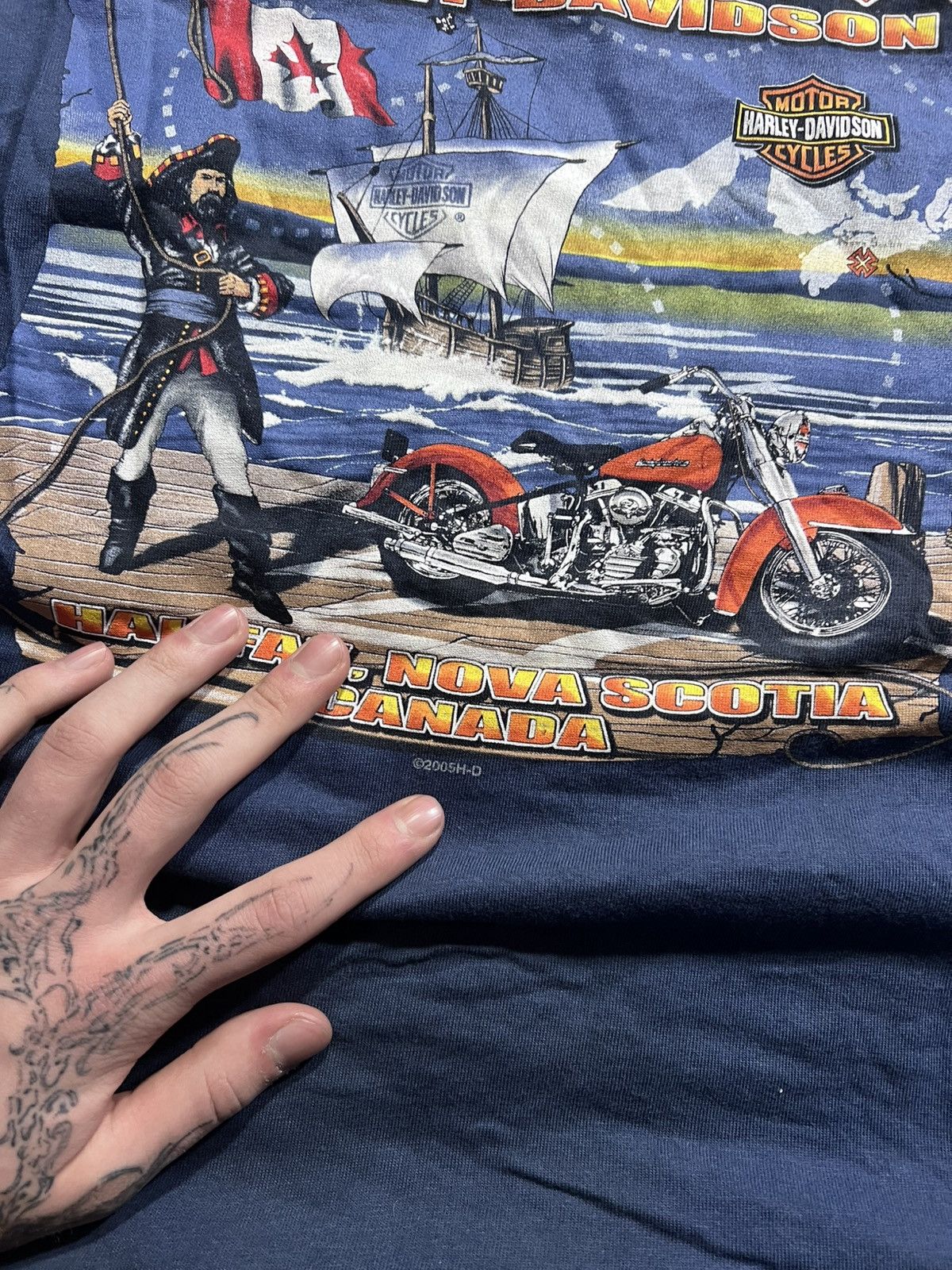 Harley Davidson Vintage Harley davidson from 2005 Size US XL / EU 56 / 4 - 3 Thumbnail
