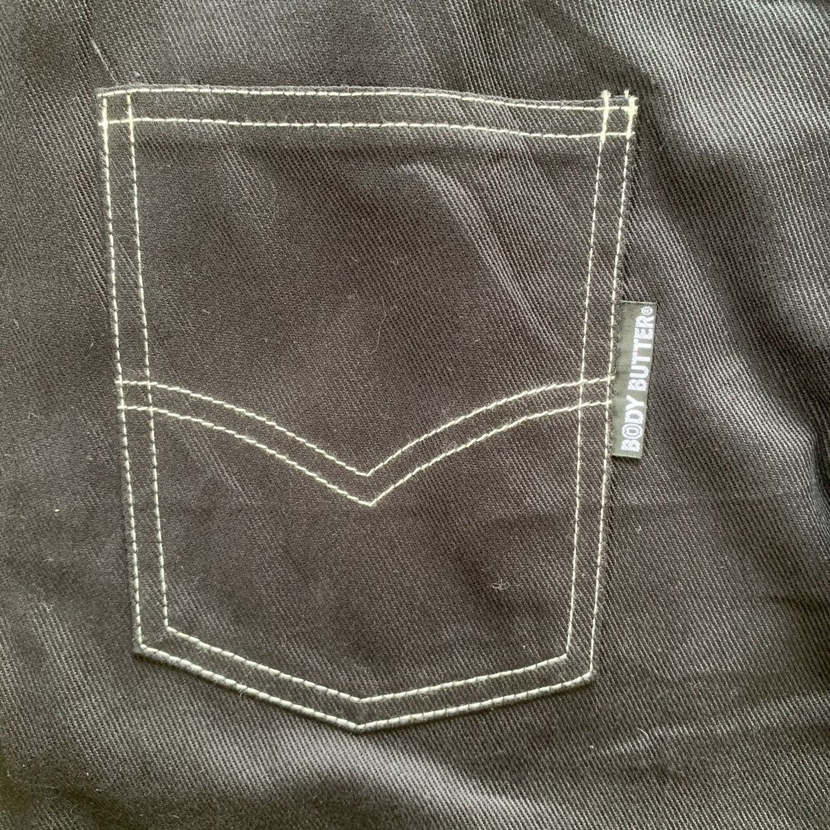 14th Addiction Body Butter Super Black Flared Jeans Size US 31 - 8 Thumbnail