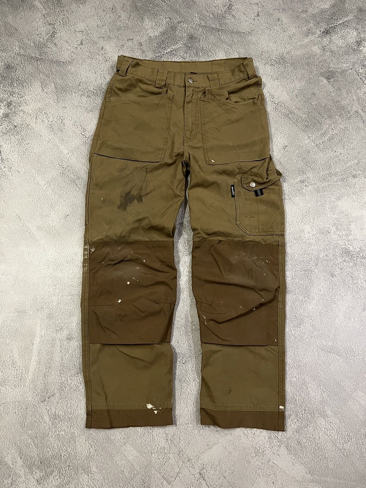 Dickies × Vintage Vintage Y2k Dickies Thrashed Faded Work Multi Pocket Jeans Size US 30 / EU 46 - 4 Thumbnail