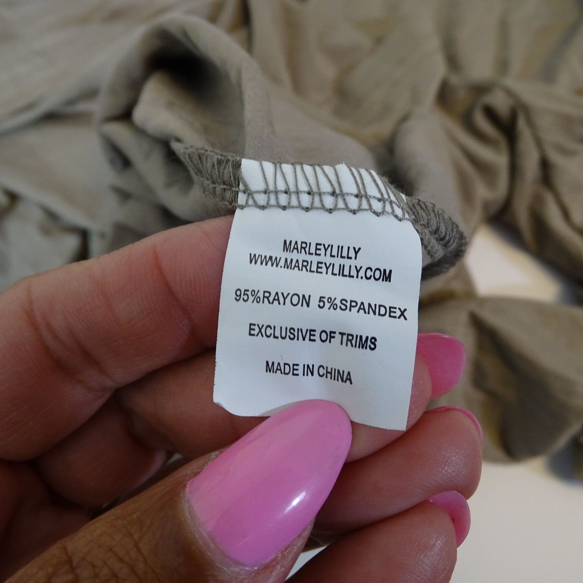 Other Marleylilly Women Brown Swing Dress Size L XL Long Sleeve Size L / US 10 / IT 46 - 7 Thumbnail