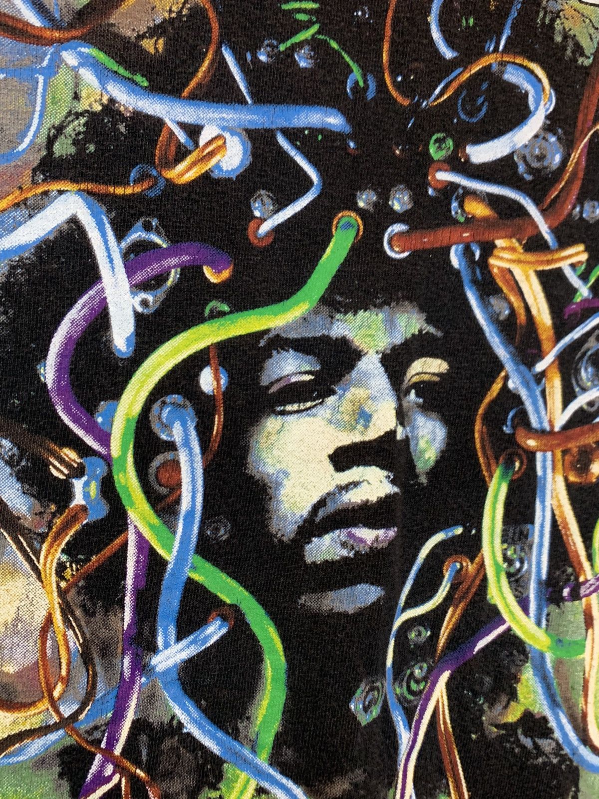 Band Tees × Jimi Hendrix × Vintage RARE* Vintage Jimi Hendrix Experience Concert Art 2005 Shirt Size US M / EU 48-50 / 2 - 3 Thumbnail