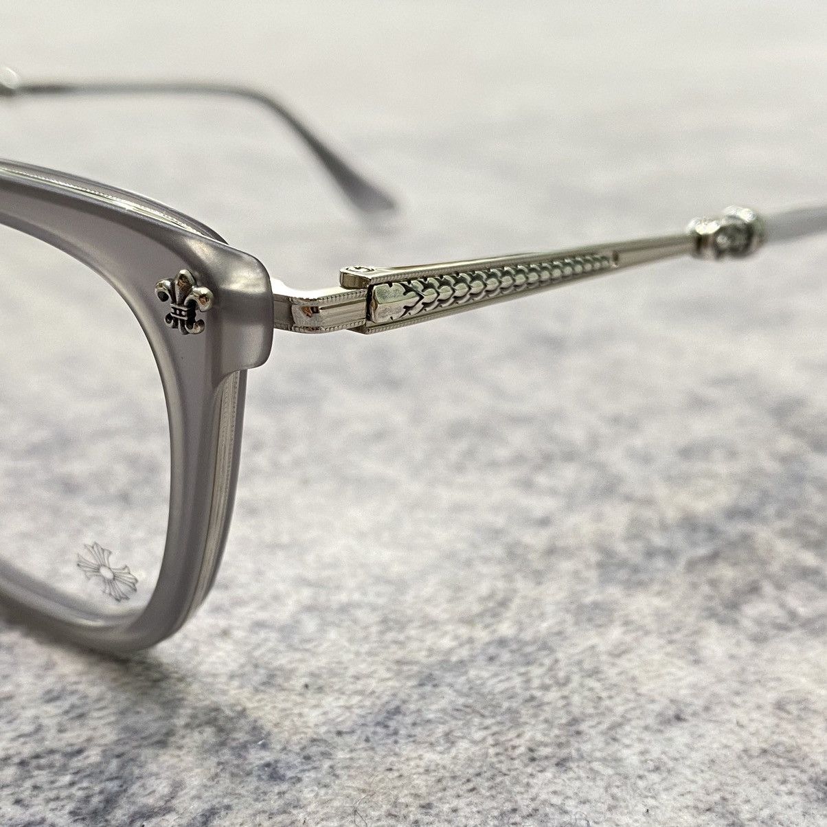 Chrome Hearts CHROME HEARTS STRAPADICTOME Matte Graphite/Shiny Silver Size ONE SIZE - 2 Thumbnail