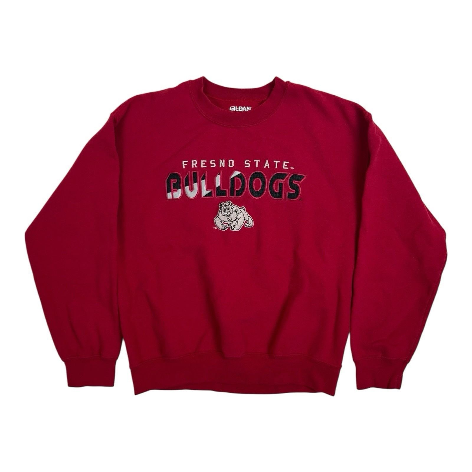 Gildan Vintage Fresno State Bulldogs Crewneck Sweatshirt Size Mediu Size US M / EU 48-50 / 2 - 1 Thumbnail