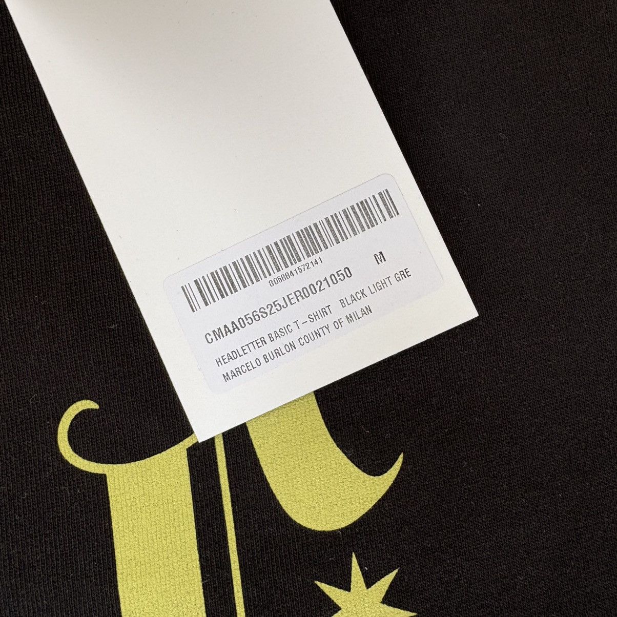 Marcelo Burlon Marcelo Burlon County of Milan headletter stripe basic tee Size US M / EU 48-50 / 2 - 5 Thumbnail