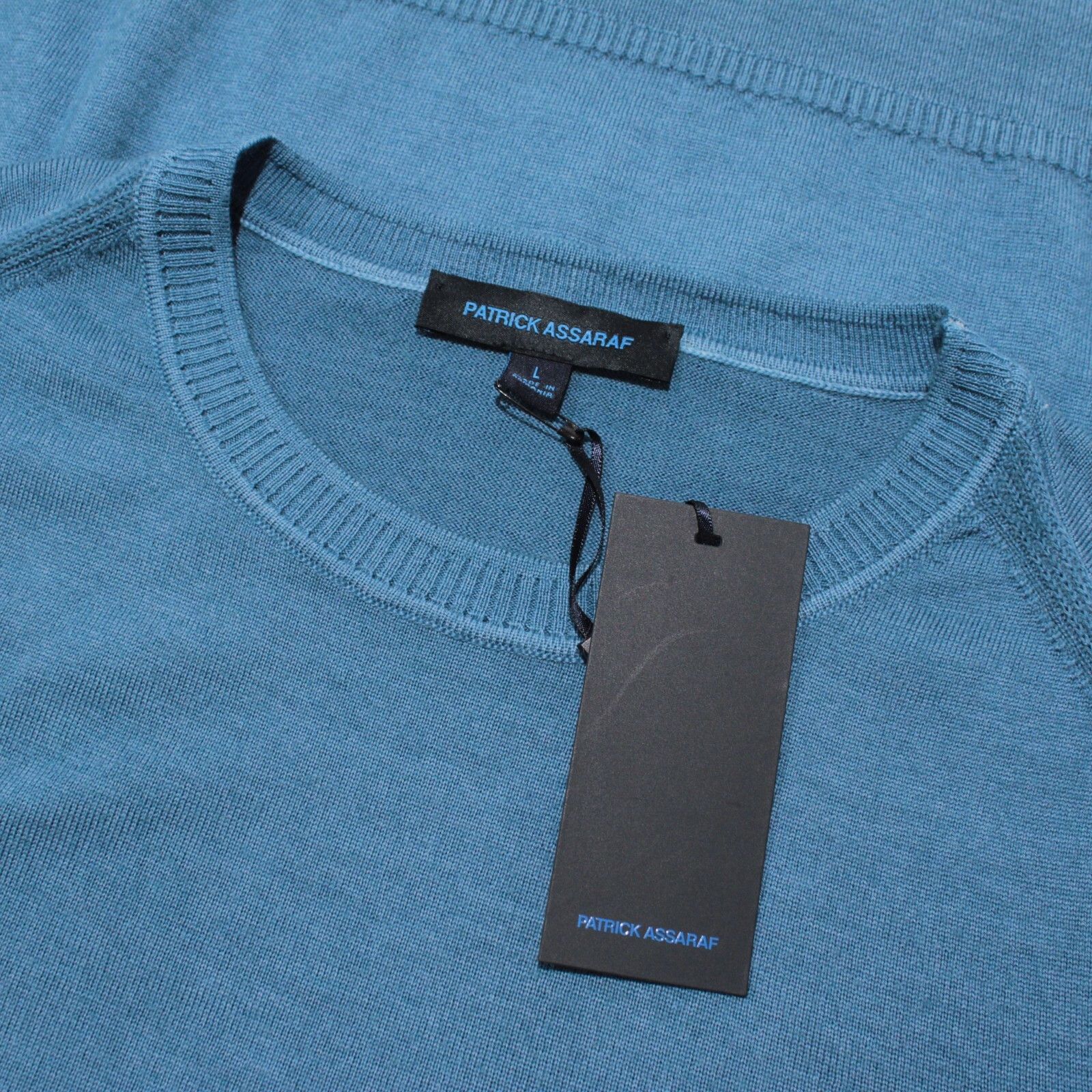 PATRICK ASSARAF Patrick Assaraf Sweater Size US L in Blue Size US L / EU 52-54 / 3 - 1 Thumbnail