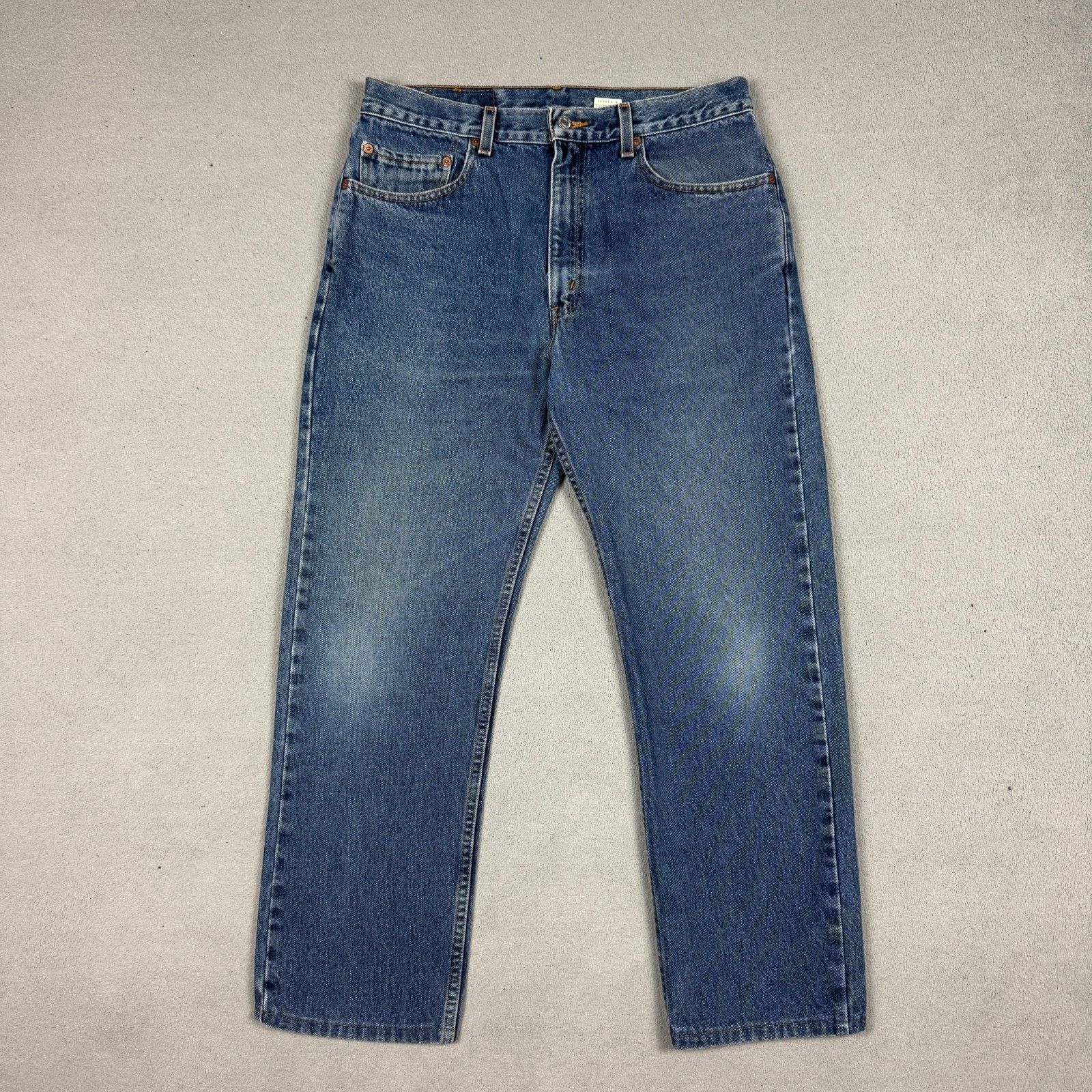 Levi's Vintage Levi's 505 W34 L30 Regular Straight Denim Jeans 90s Size US 34 / EU 50 - 1 Thumbnail