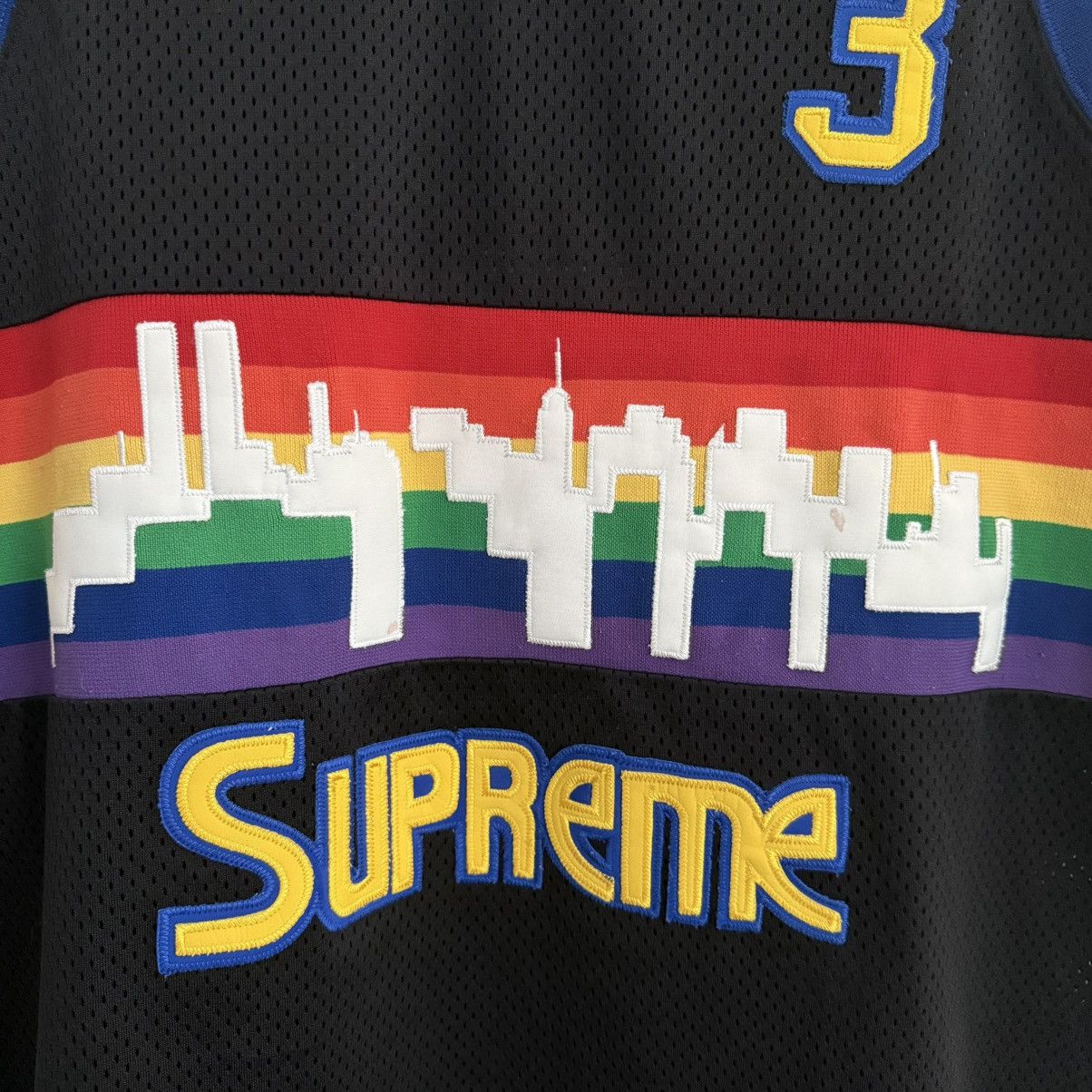 Supreme 2003 Supreme Denver Nuggets Skyline Jersey Size US M / EU 48-50 / 2 - 5 Thumbnail