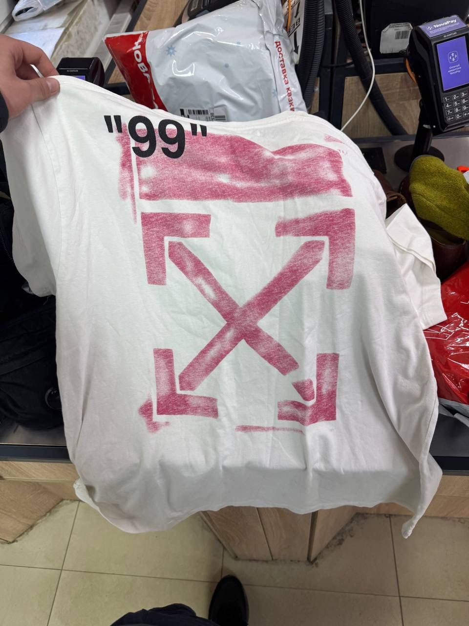 Off-White Off white t shirt Size US S / EU 44-46 / 1 - 2 Thumbnail