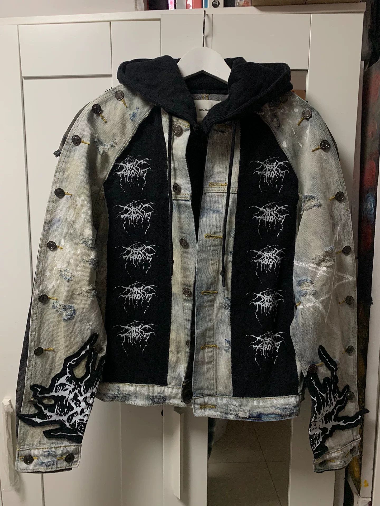 Chet Lo CGJoey Remake Denim Hoodie Jacket Size US M / EU 48-50 / 2 - 1 Thumbnail
