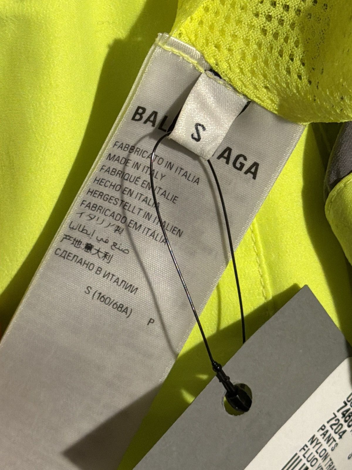 Balenciaga Balenciaga track pants neon yellow small Size US 32 / EU 48 - 5 Thumbnail