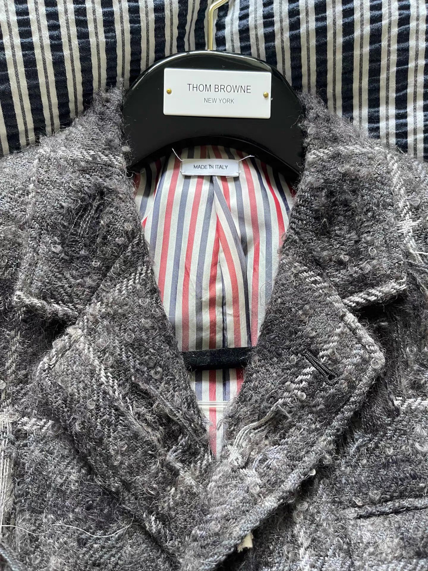 Thom Browne Thom Browne Plaid Destroyed Coat K27 Size US M / EU 48-50 / 2 - 2 Thumbnail