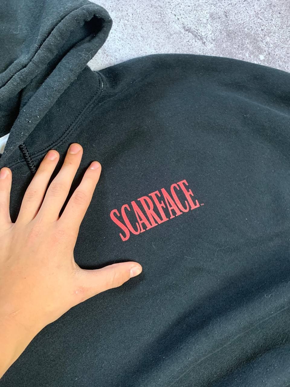 Other Vintage Scarface Hoodie Movie Film Oversized Hype Retro Size US XL / EU 56 / 4 - 4 Thumbnail