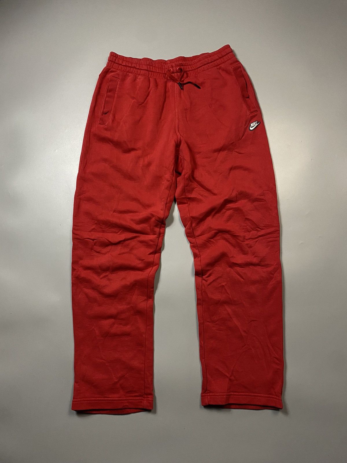 Nike × Vintage Nike vintage sweatpants Straight cut Size US 34 / EU 50 - 1 Thumbnail