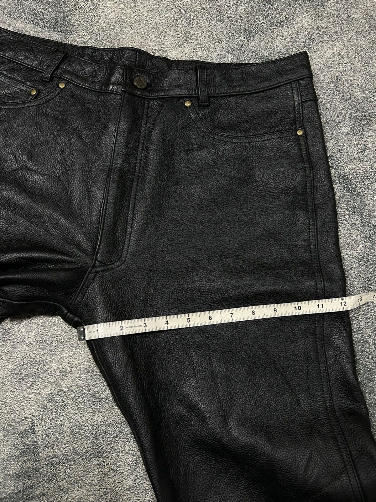 Japanese Brand Vintage rookie leathes pants Size US 36 / EU 52 - 13 Thumbnail