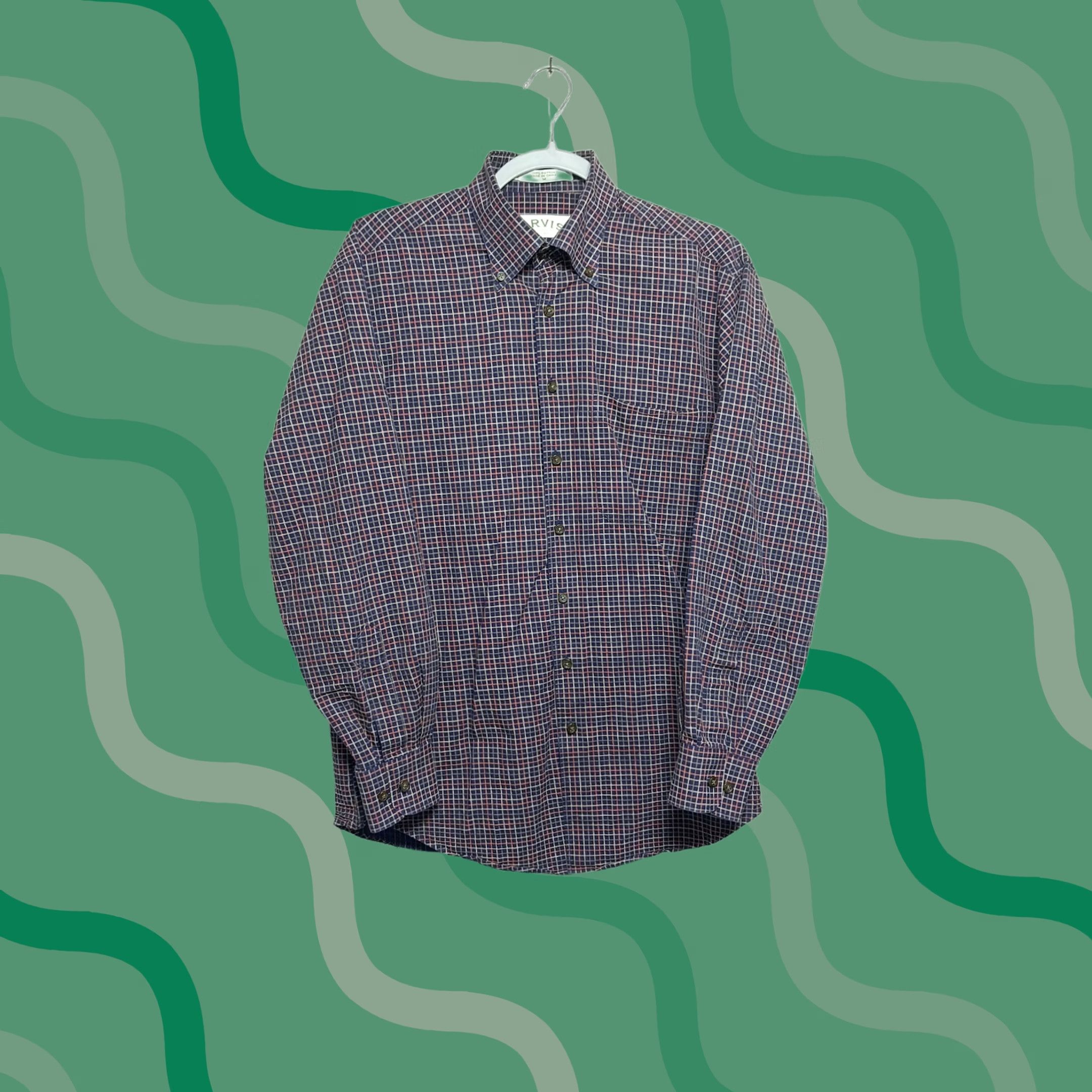 Orvis Orvis Men’s Medium Long Sleeve Button-Down Shirt Size US M / EU 48-50 / 2 - 1 Thumbnail