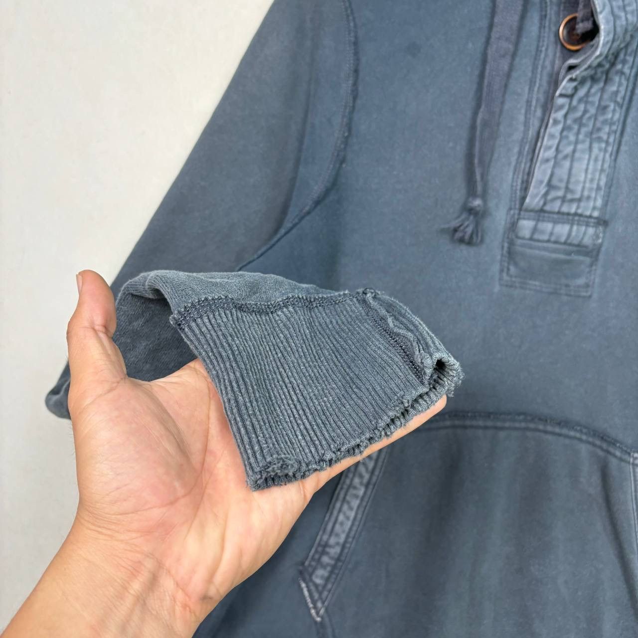 Abercrombie & Fitch Abercrombie & Fitch 92 Distressed Hoodie Sun Faded Style Size US M / EU 48-50 / 2 - 9 Thumbnail