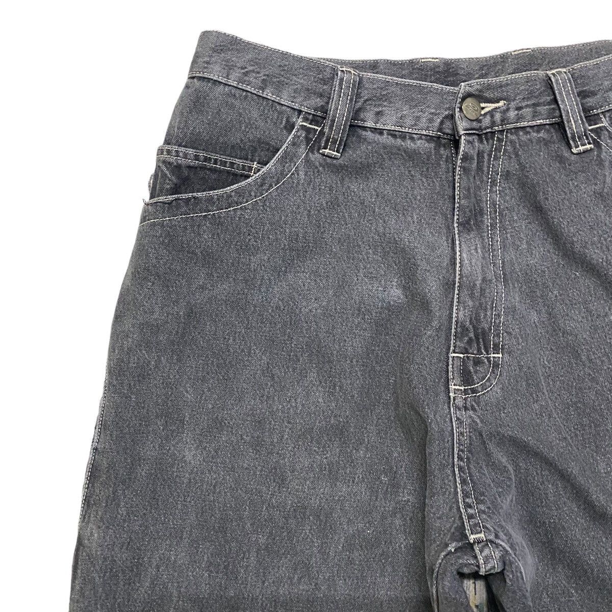 Vintage Vintage Y2K Piko Denim Wide Baggy Jeans Size US 31 - 4 Thumbnail