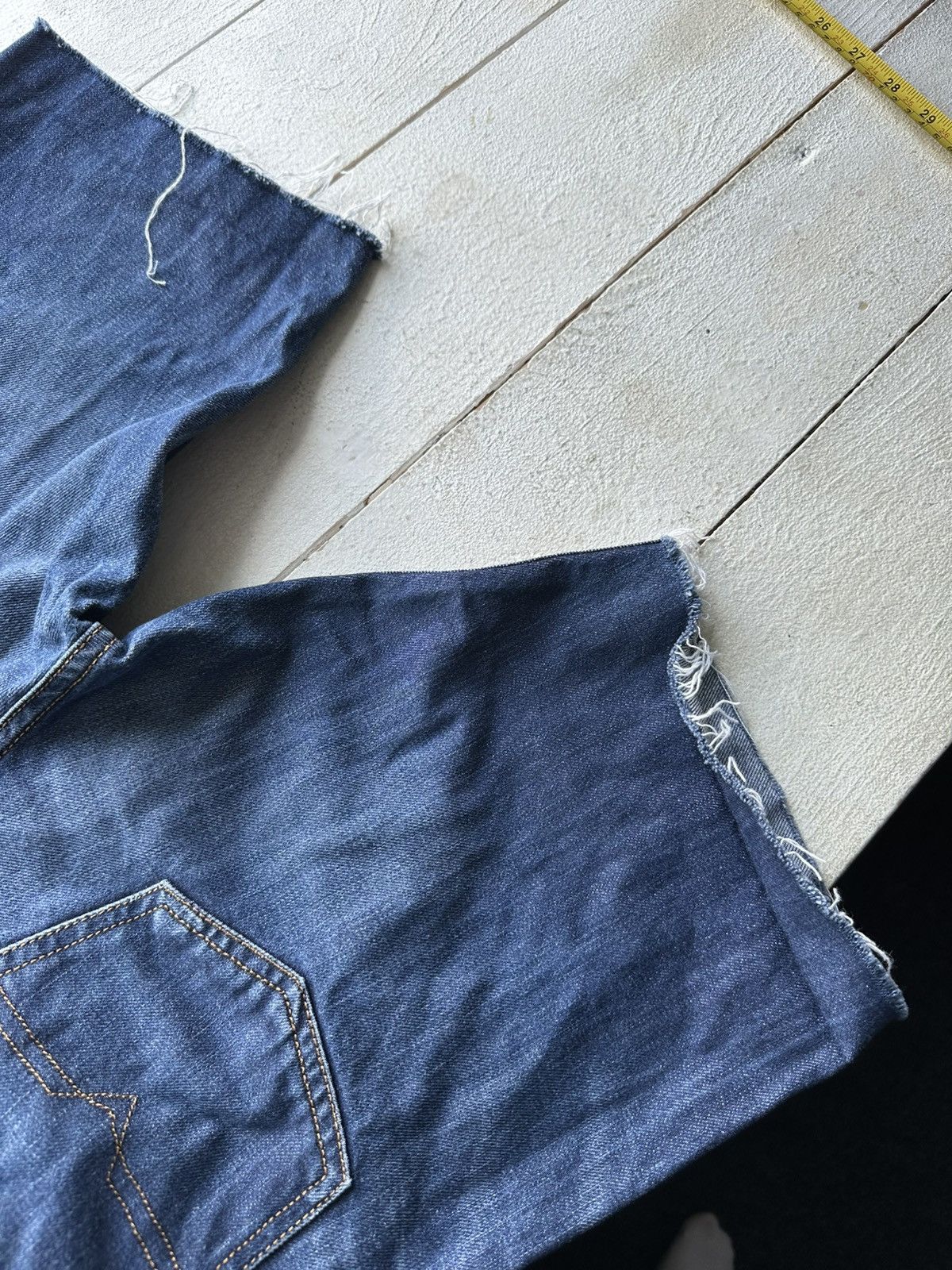 Diesel VNTG 🚨 Y2K Diesel Industry shorts Streetwear blue faded Size US 31 - 6 Thumbnail