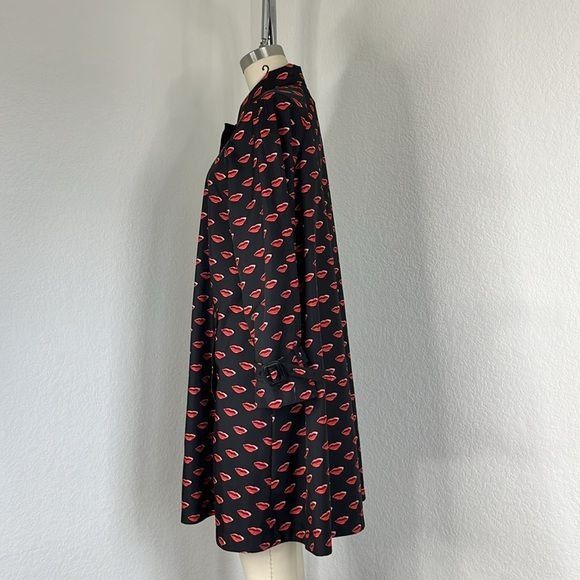 Prada Prada 18/19 Lips Mouths Trench Coat Jacket Size S / US 4 / IT 40 - 8 Thumbnail
